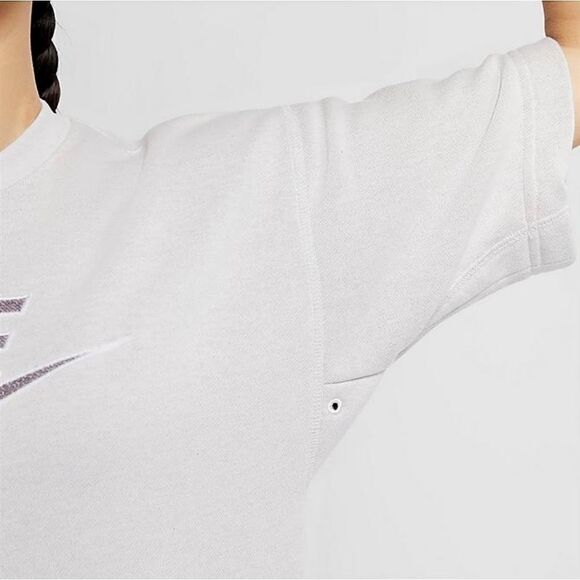 Nike Sportswear NSW Fleece Dress Platinum Gray New - Picture 13 of 14